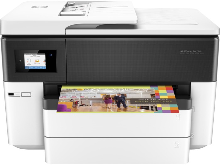 HP Officejet Pro 7740 All-in-One blækprinter