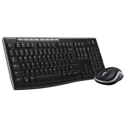 Logitech Desktop MK270 tastatur + trådløs mus