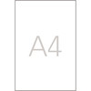 Apli transparenter A4 100stk