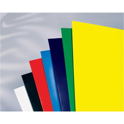 GBC HiGloss A4 indbindingsomslag 250g hvid
