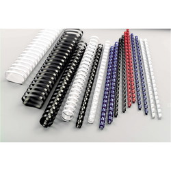 GBC 10mm spiralryg 60ark sort 100stk