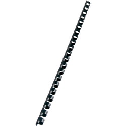 GBC 10mm spiralryg 60ark sort 100stk