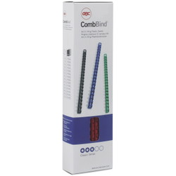GBC 14mm spiralryg 125ark hvid 100 stk