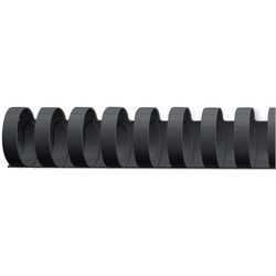 GBC 19mm spiralryg 160ark sort 100 stk