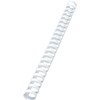 GBC 22mm spiralryg 195ark hvid 100 stk