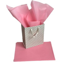 Silkepapir 75x50cm 14g Pale Pink 24ark