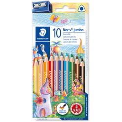 Staedtler Noris 128 jumbo farveblyanter 10stk
