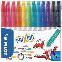 Pilot Frixion Colors tusser sæt med 12 forskellige farver