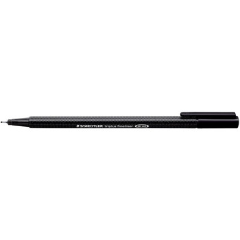 Staedtler Triplus fiberpen sort