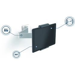 Durable Wall tabletholder med arm