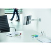 Durable Wall tabletholder med arm