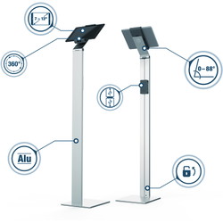 Durable tabletholder gulvstander