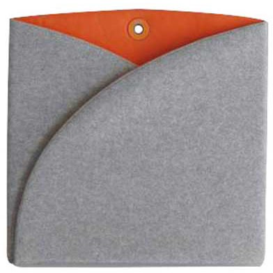 Matting StandUp bordskærm 580x550x550mm grå/orange