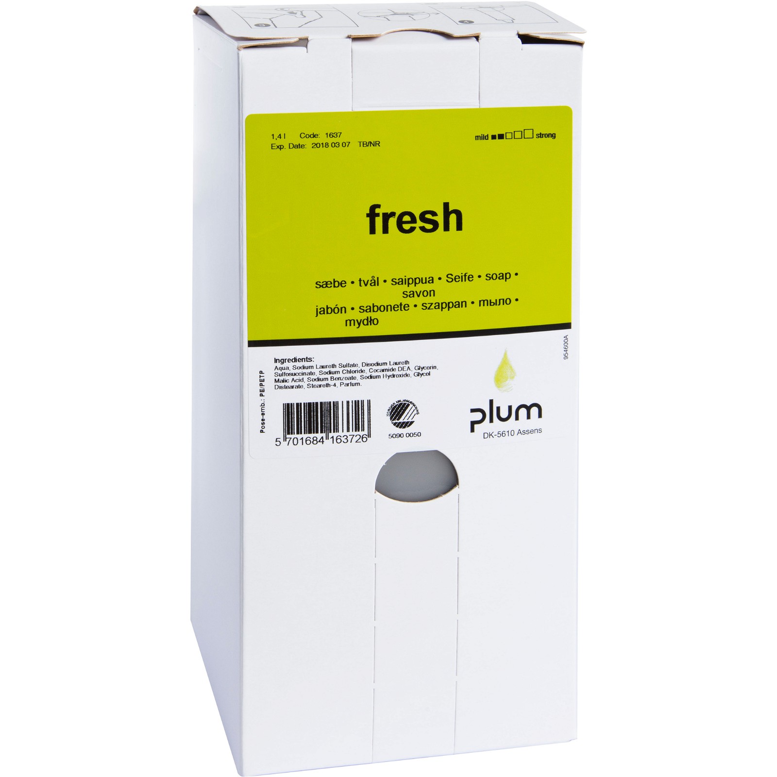 Plum Fresh bag-in-box 1,4 ltr