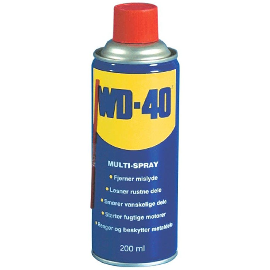 Rustopløser WD-40 200 ml.