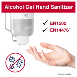 Tork 420106 hånddesinfektionsgel 80% S1 1L