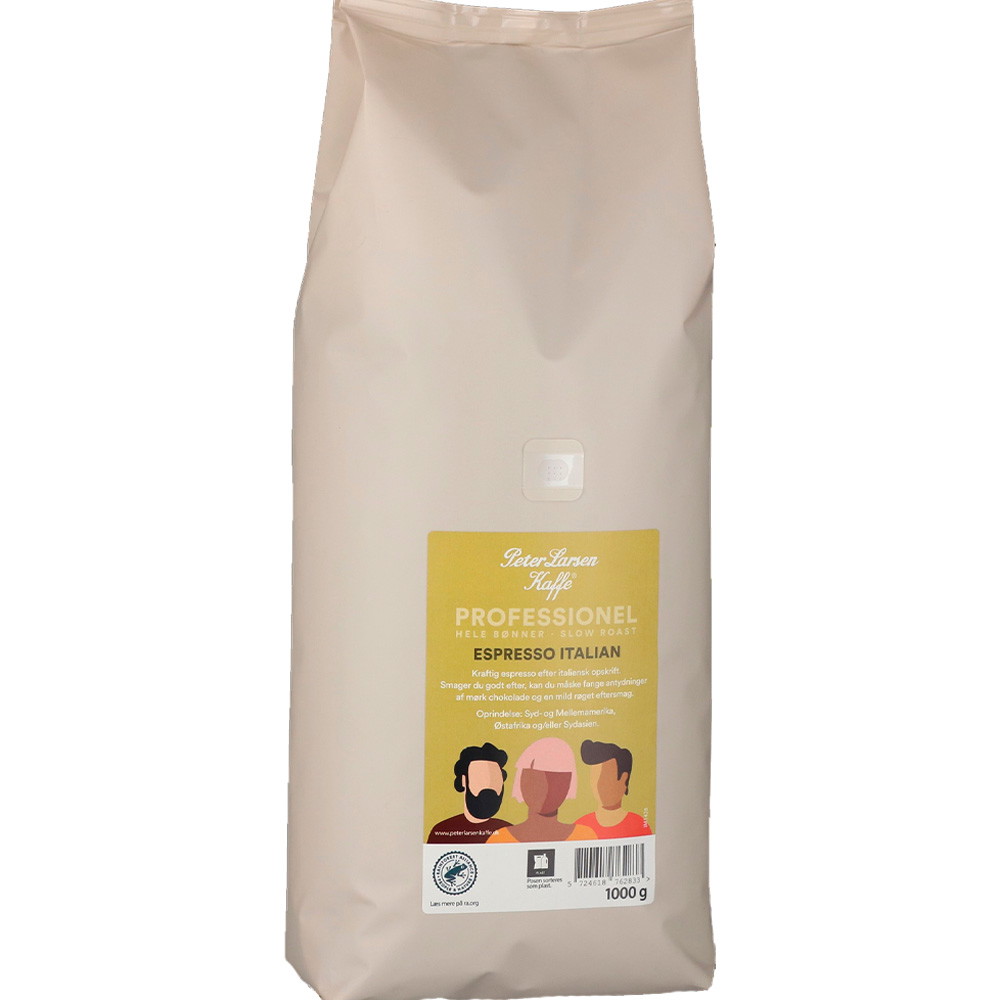 Peter Larsen Espresso Italian Roast hele bønner 1 kg
