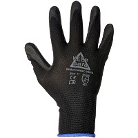 Keep Safe handsker sort str. 7 (S)