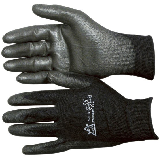 Keep Safe handsker sort str. 10 (XL)