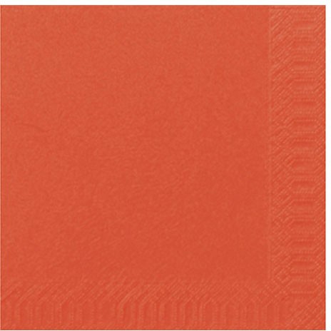 Duni Tissue 33 x 33 cm 125 servietter i mandarin