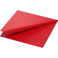 Duni Tissue servietter 33x33cm rød