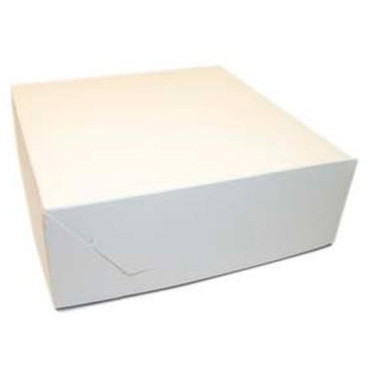 Kageæske Nr. 3 Høj 230x230x80mm hvid 250stk