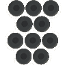 Jabra Evolve ørepuder t/20SE/30/30II/40/65 10stk