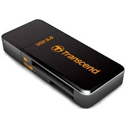 Transcend USB 3.0 RDF5 kortlæser sort