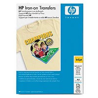 HP Iron-On A4 transferpapir hvid 12ark