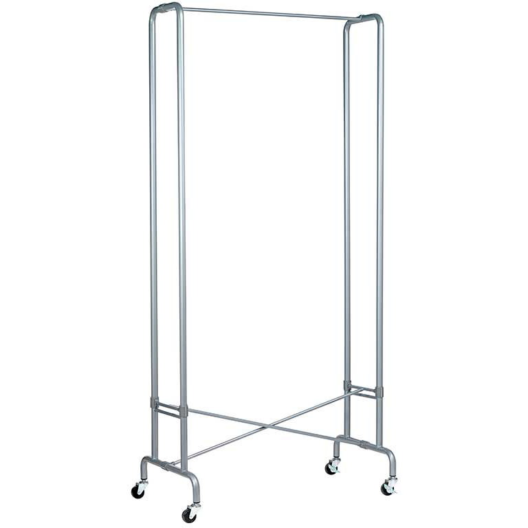 Garderobestativ Unilux Foldy sølv, foldbar