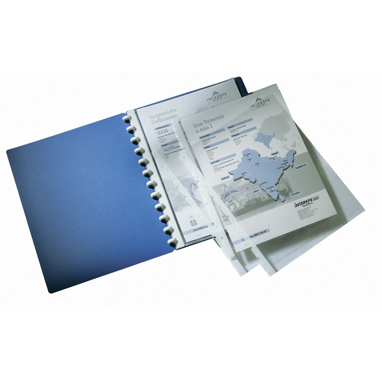 Durable DURALOOK COVER suppleringsplastlommer i A4 i farven transparent