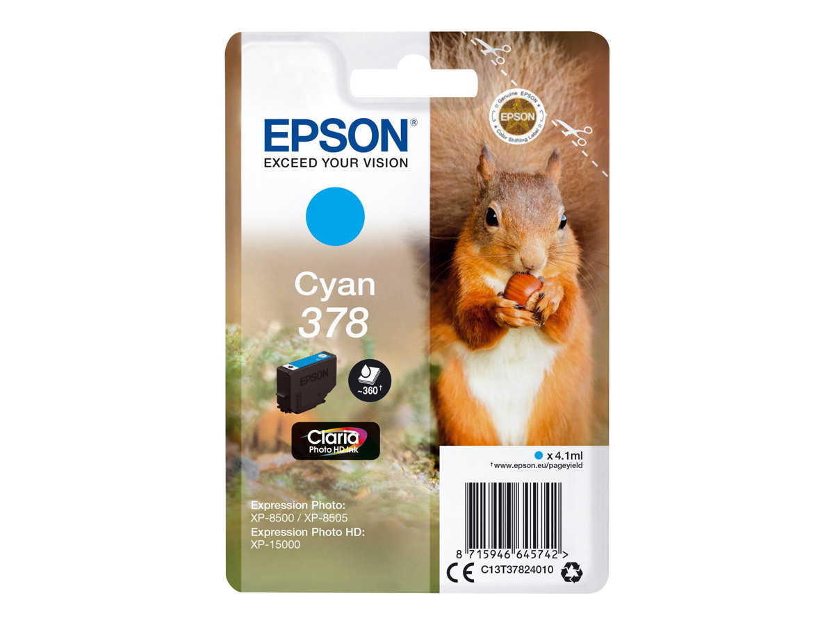 Epson Ink C13T37824010 C 378