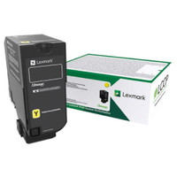 Lexmark 75B20Y0 Cyan Lasertoner, 13.000 sider