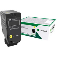 Lexmark 75B20Y0 Gul Lasertoner, 10.000 sider