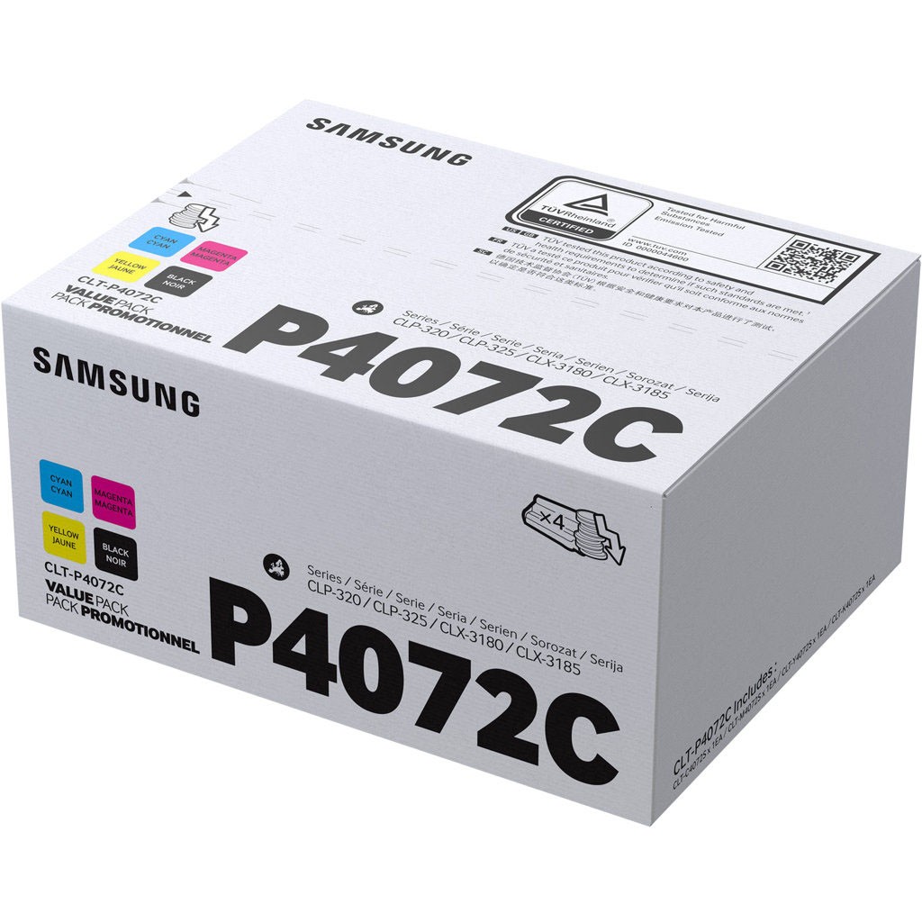 Samsung CLT-P4072C CMYK Lasertoner | - Daarbak Redoffice
