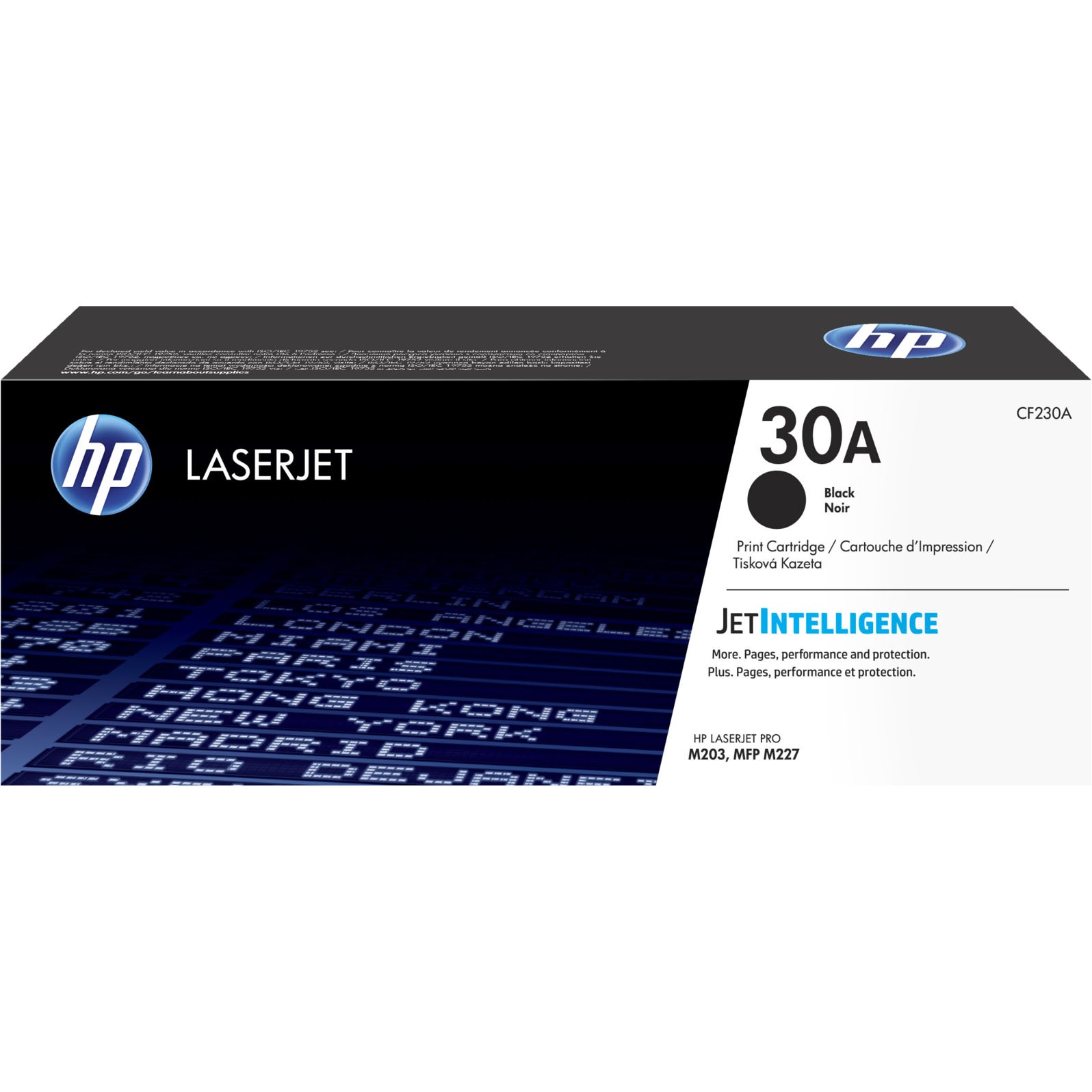 HP 30A CF230A sort lasertoner, 1.600 sider