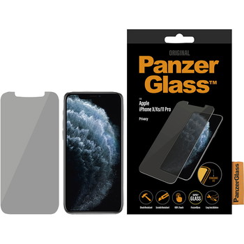 PanzerGlass Privacy beskyttelsesglas iPhone X/XS/11 Pro