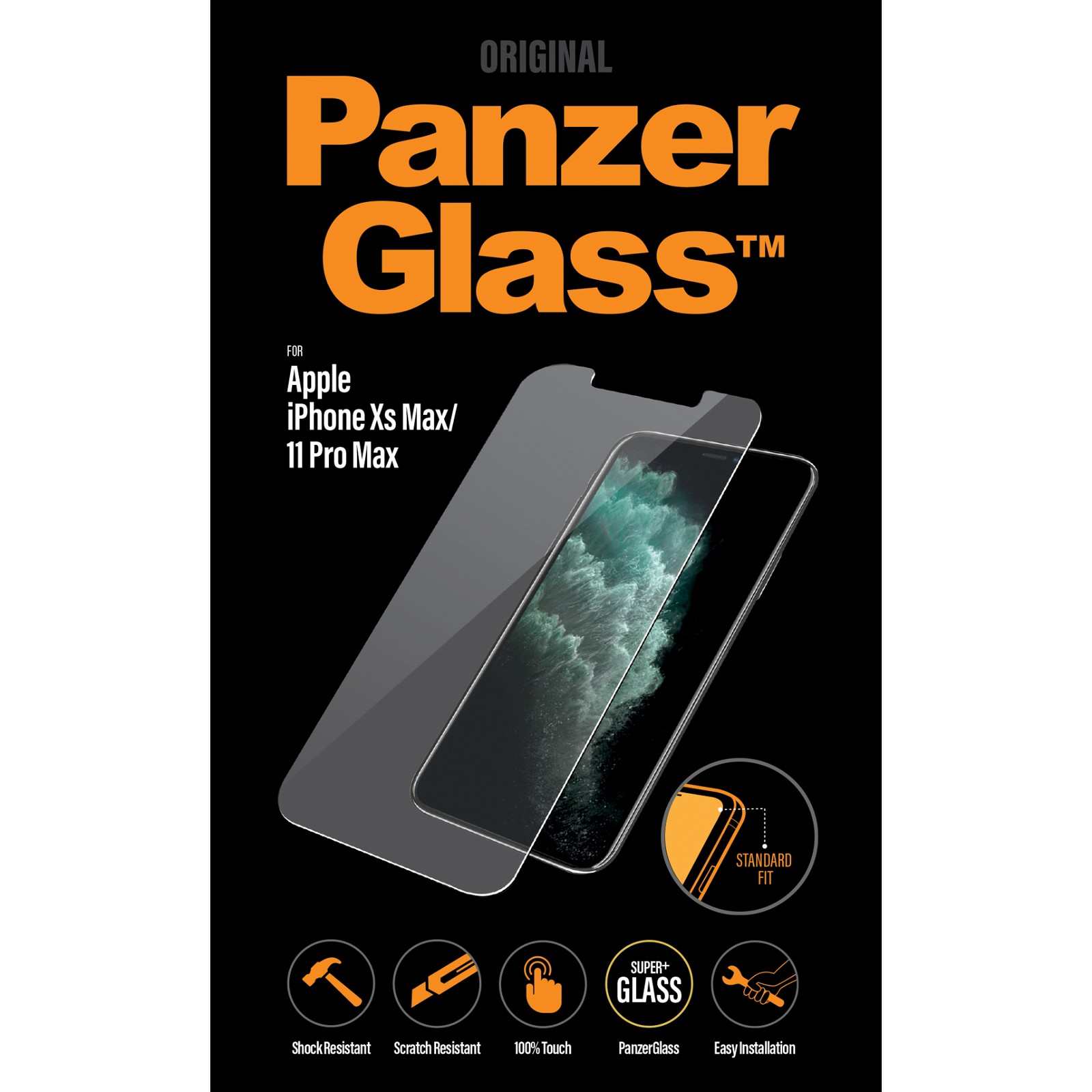 PanzerGlass Standard t/iPhone XS Max/11 Pro Max