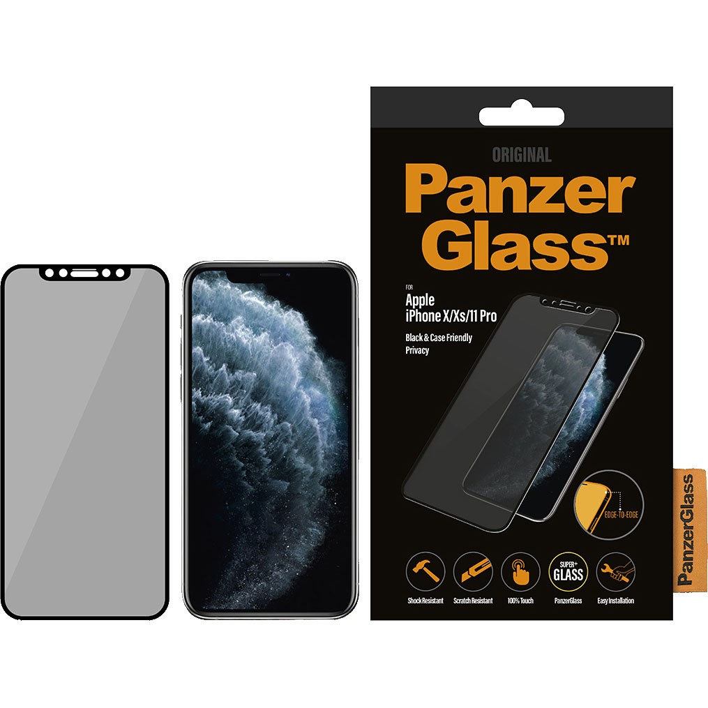 PanzerGlass Case Friendly t/iPhone X/XS/11 Pro