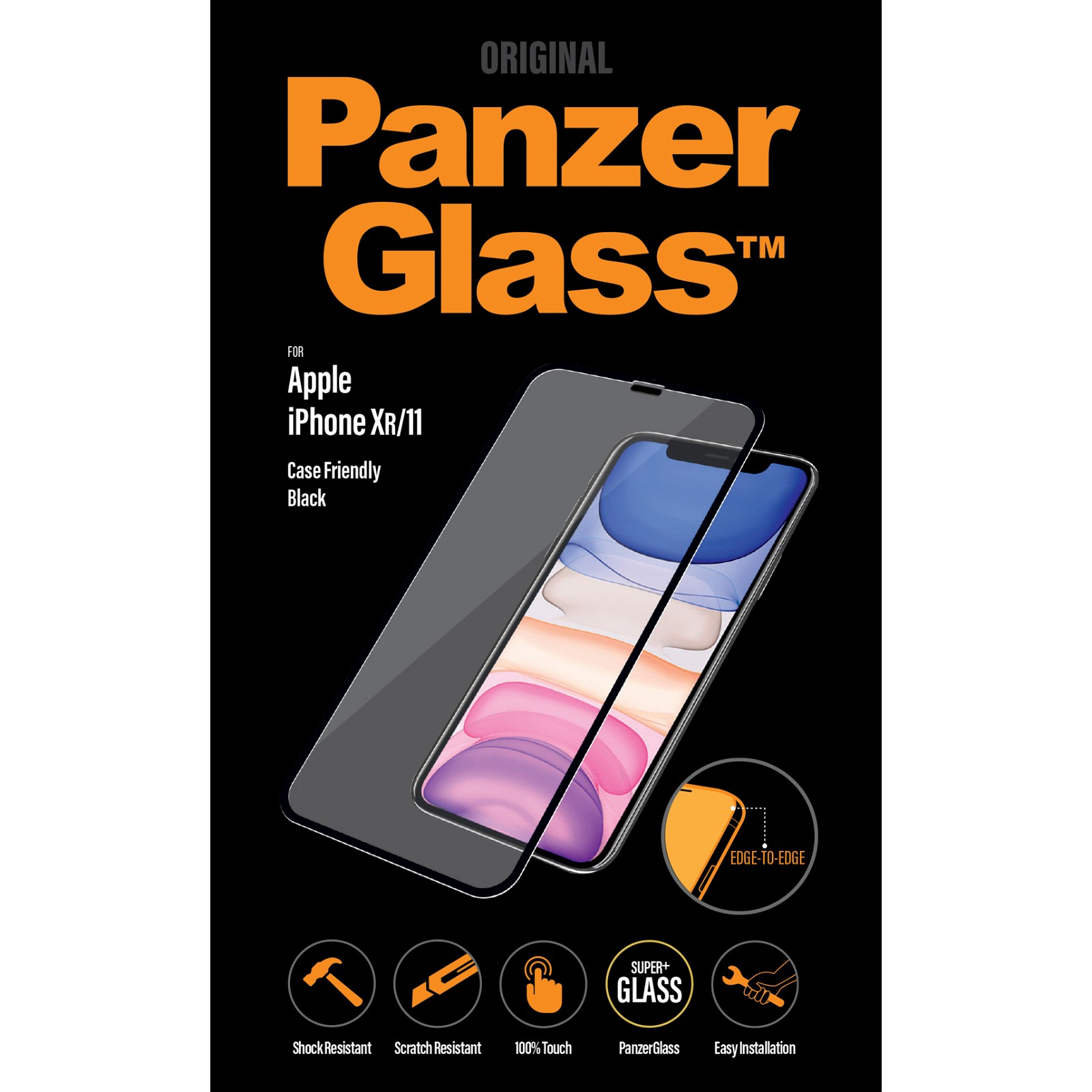 PanzerGlass Case Friendly t/iPhone XR/11