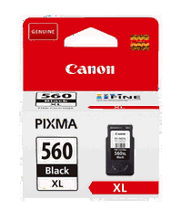 Canon PG-560XL sort blækpatron, 400 sider