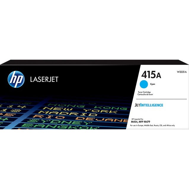 HP 415A cyan lasertoner, 2.100 sider 