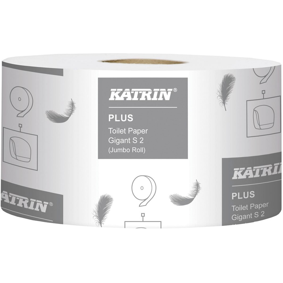 Katrin Plus Gigant S 108925 2lags toiletpapir 12 ruller