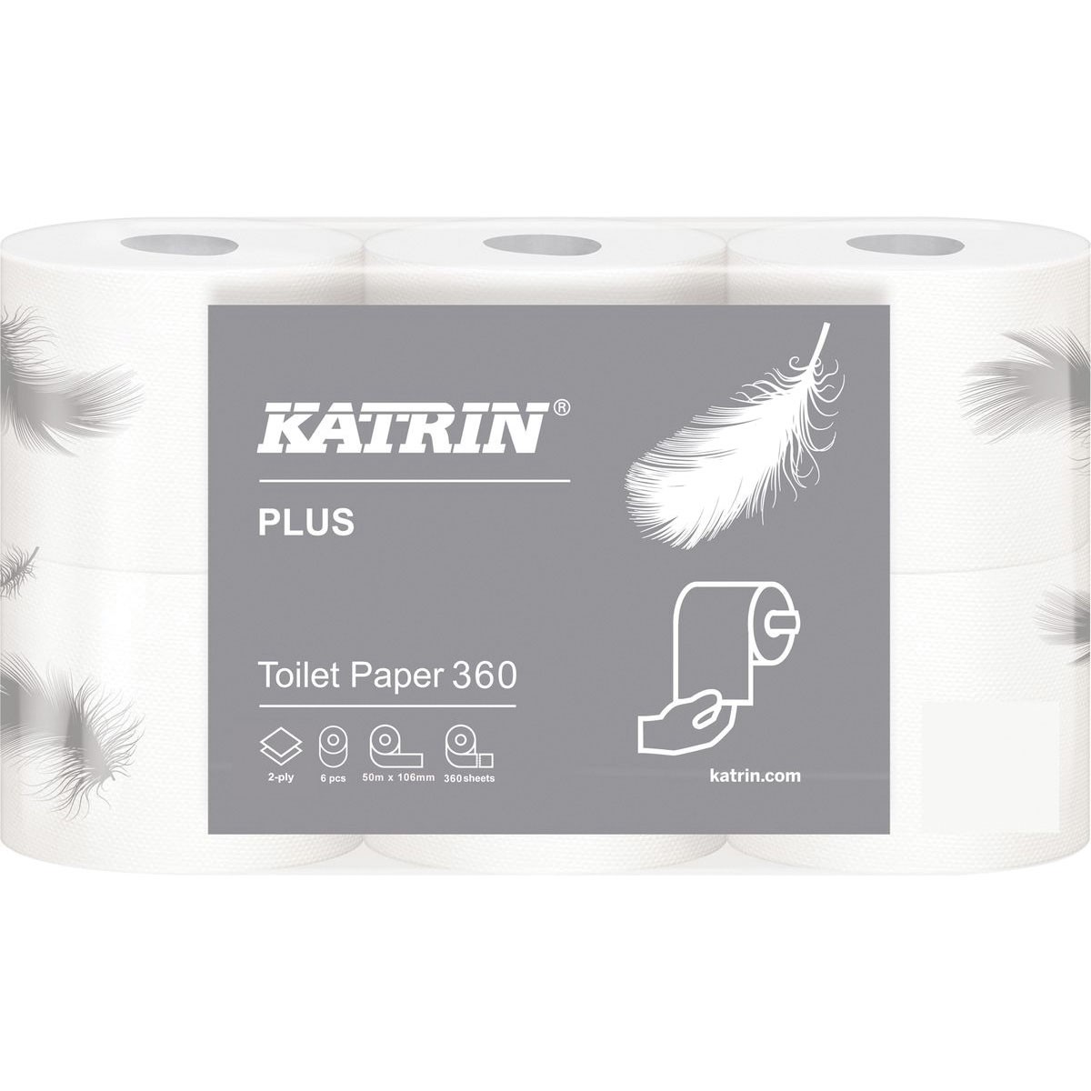 Katrin Plus 181003 2lags toiletpapir 42 ruller