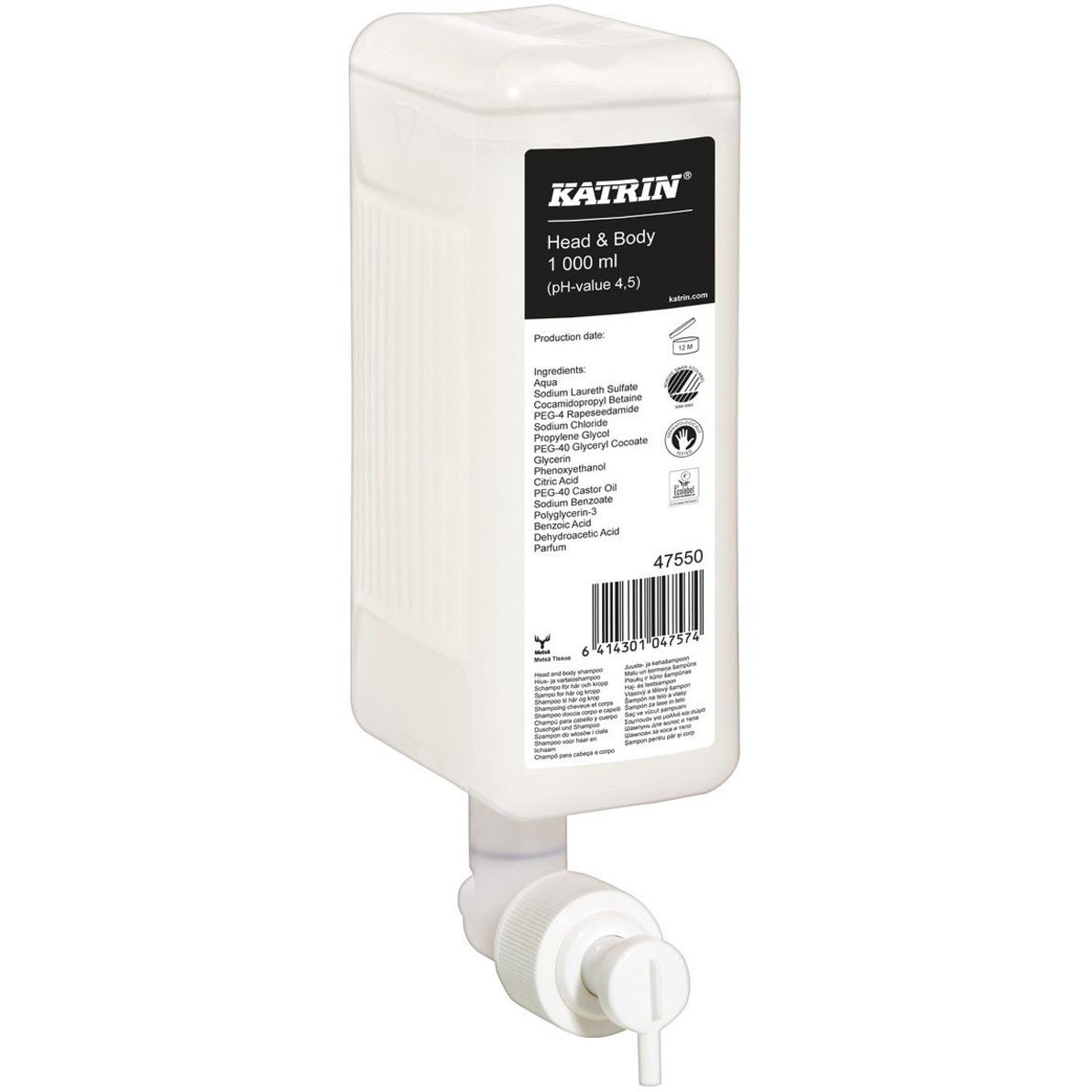 Katrin Head & Body shampoo 1000 ml