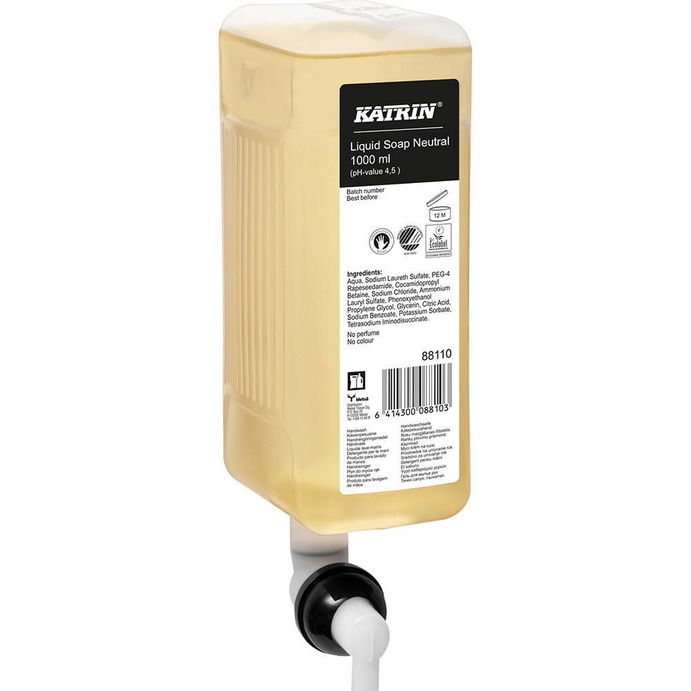 Katrin Neutral håndsæbe 6x1ltr