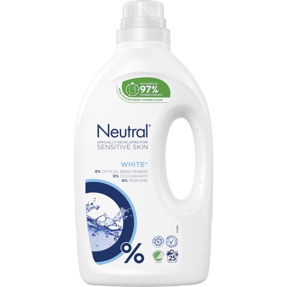 Neutral Flydende vaskemiddel White 1070 ml