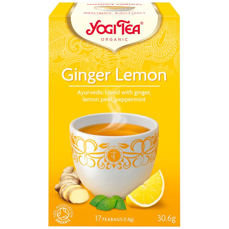 Yogi Tea Ginger Lemon 17 tebreve