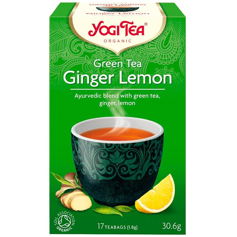 Yogi Tea Green Ginger Lemon 17 tebreve