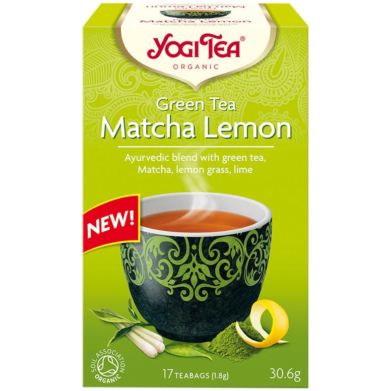 Yogi Tea Green Matcha Lemon 17 tebreve